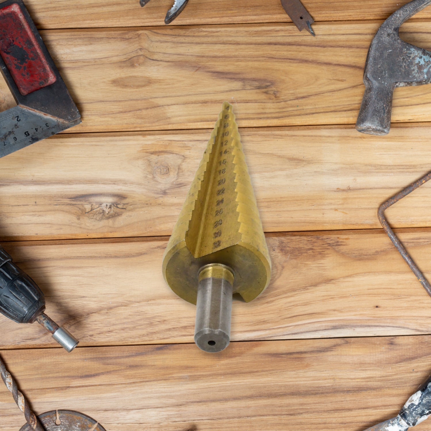 High-Speed Steel Step Drill Bit High-Speed Steel Step Drill Bit